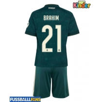 Real Madrid Brahim Diaz #21 Auswärts Trikotsatz Kinder 2026-27 Kurzarm (+ Kurze Hosen)